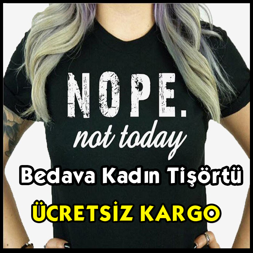 Bedava Kadın Tişörtü Bedava Kadın Tişörtü