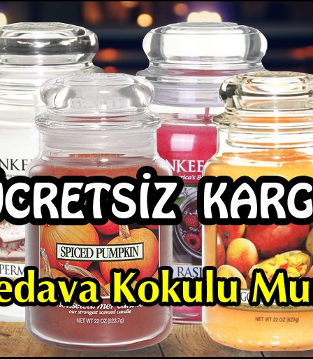 Bedava Kokulu Mum Seti Bedava Kokulu Mum Seti