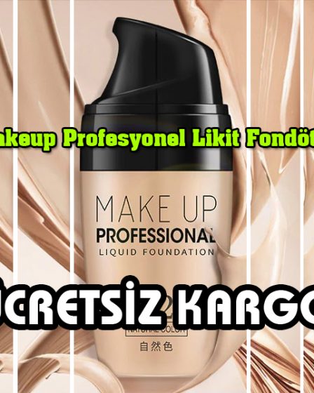 Bedava Makeup Profesyonel Likit Fondöten Numunesi Bedava Makeup Profesyonel Likit Fondöten Numunesi