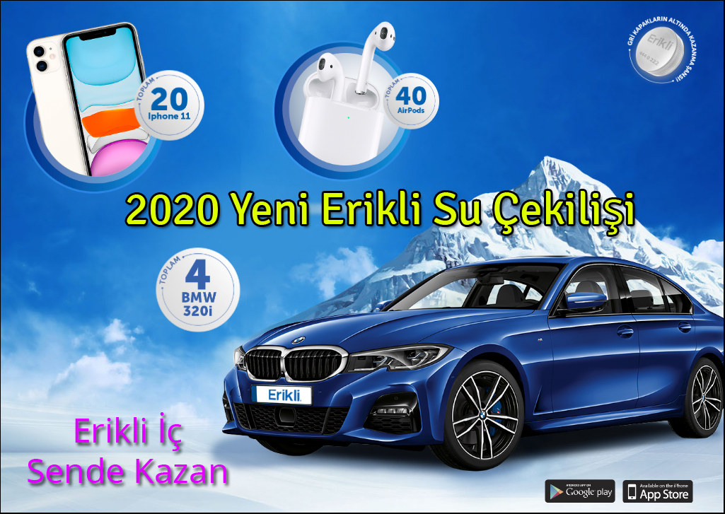 2020 Yeni Erikli Su Çekilişi